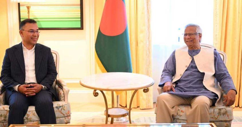 প্রধান উপদেষ্টাকে  কেক পাঠিয়ে জন্মদিনের শুভেচ্ছা জানালেন তারেক রহমান